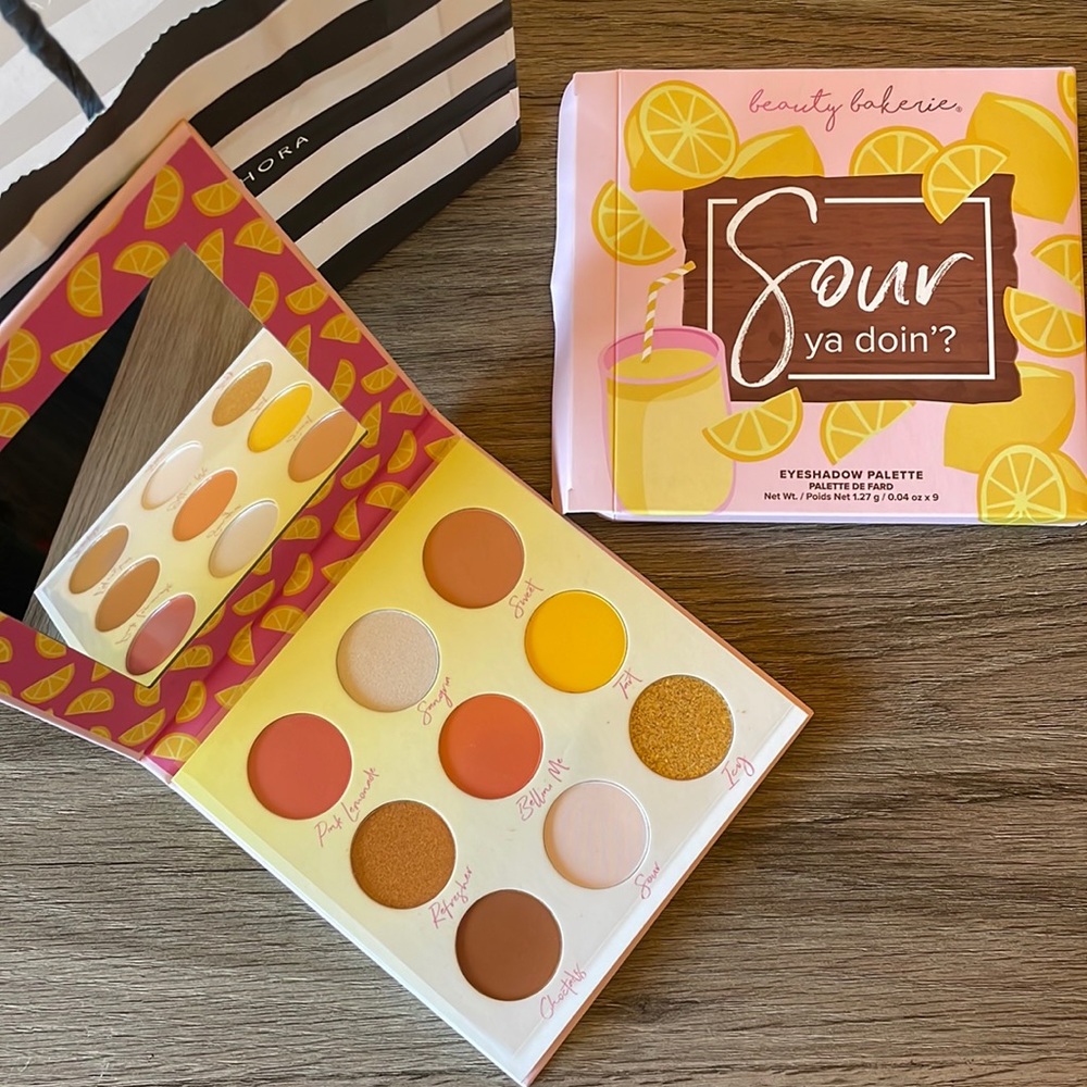 NEW! Beauty Bakerie Eyeshadow Pallette, Sour Ya Doin’? NIB